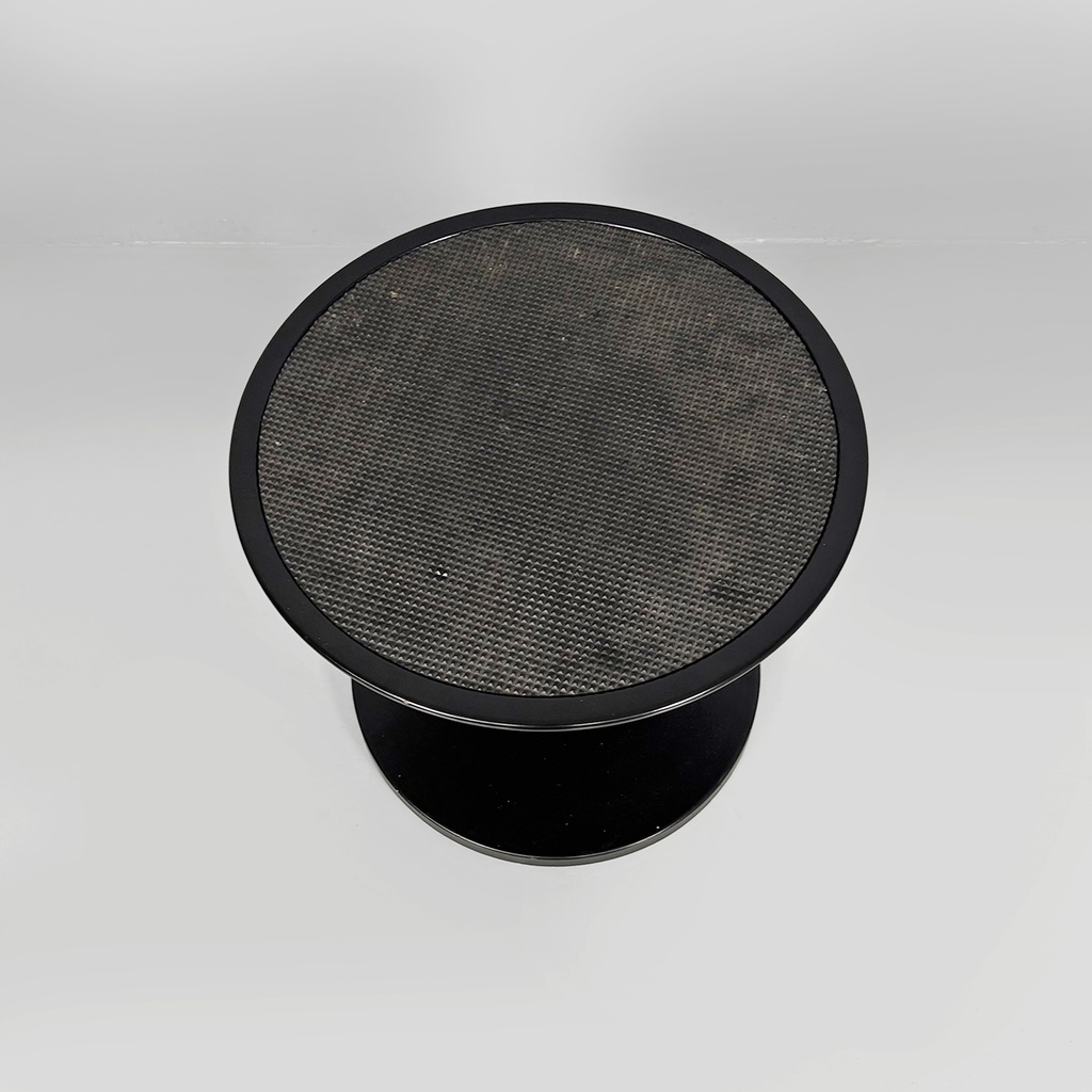 Tavolo da caffè tondo di Forme e Funzioni per Airon, 1980 ca.