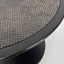 Tavolo da caffè tondo di Forme e Funzioni per Airon, 1980 ca.