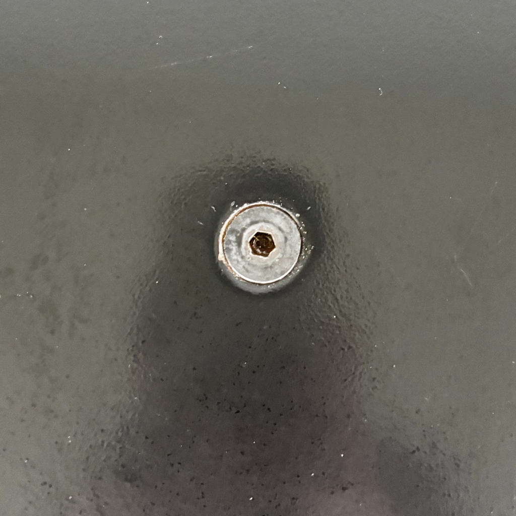 Tavolo da caffè tondo di Forme e Funzioni per Airon, 1980 ca.