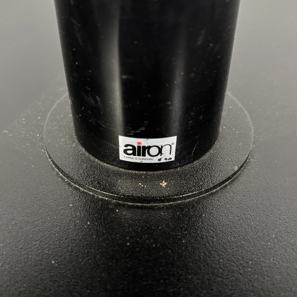 Tavolo da caffè tondo di Forme e Funzioni per Airon, 1980 ca.