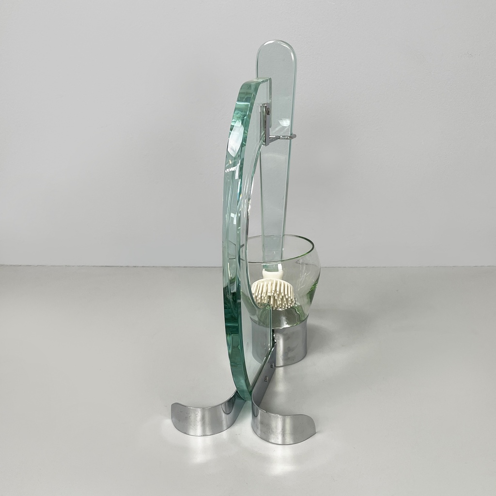 Scopino per il bagno in vetro, 1970 ca.