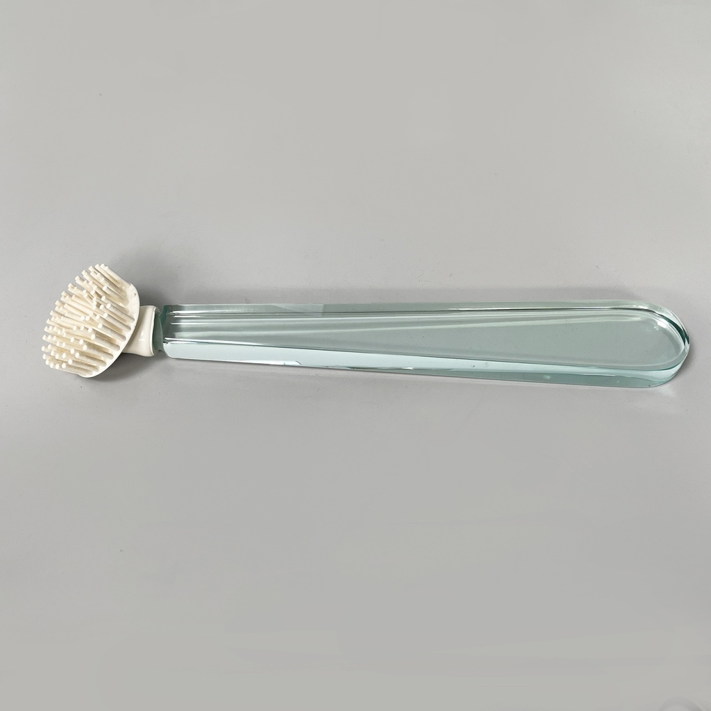 Scopino per il bagno in vetro, 1970 ca.