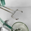 Scopino per il bagno in vetro, 1970 ca.