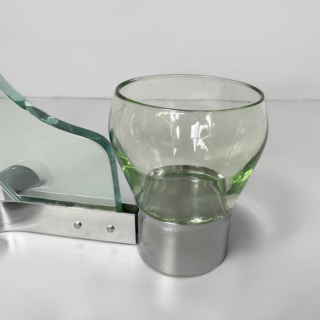 Scopino per il bagno in vetro, 1970 ca.