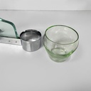 Scopino per il bagno in vetro, 1970 ca.