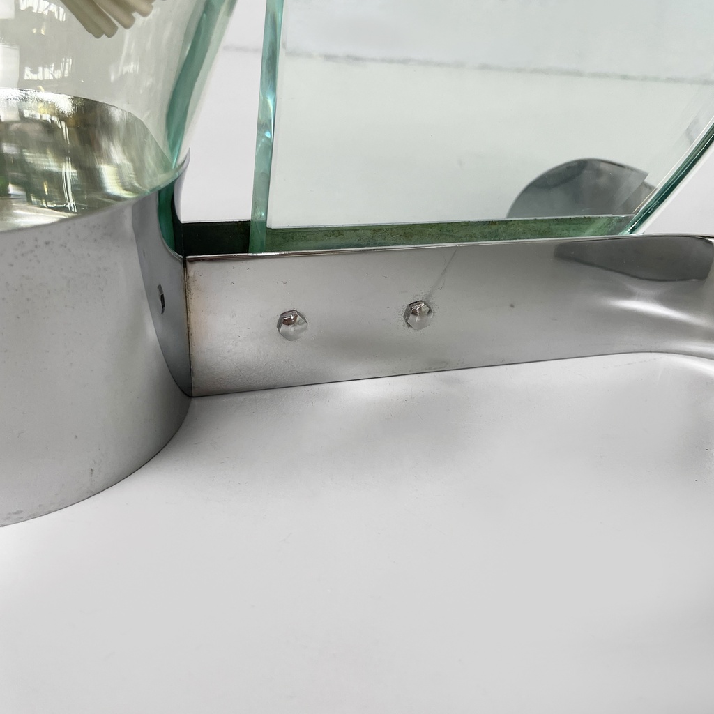 Scopino per il bagno in vetro, 1970 ca.