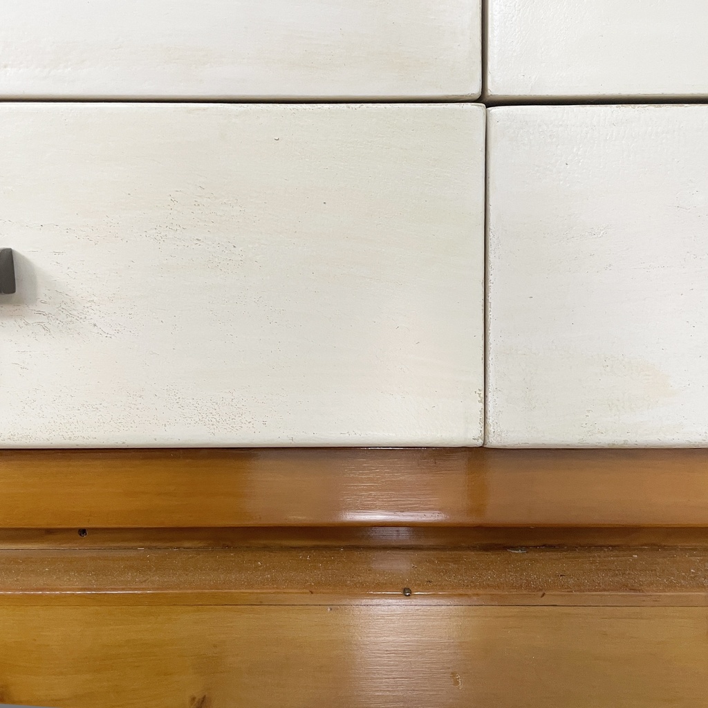 Sideboard in legno, ottone e vetro, 1940 ca.