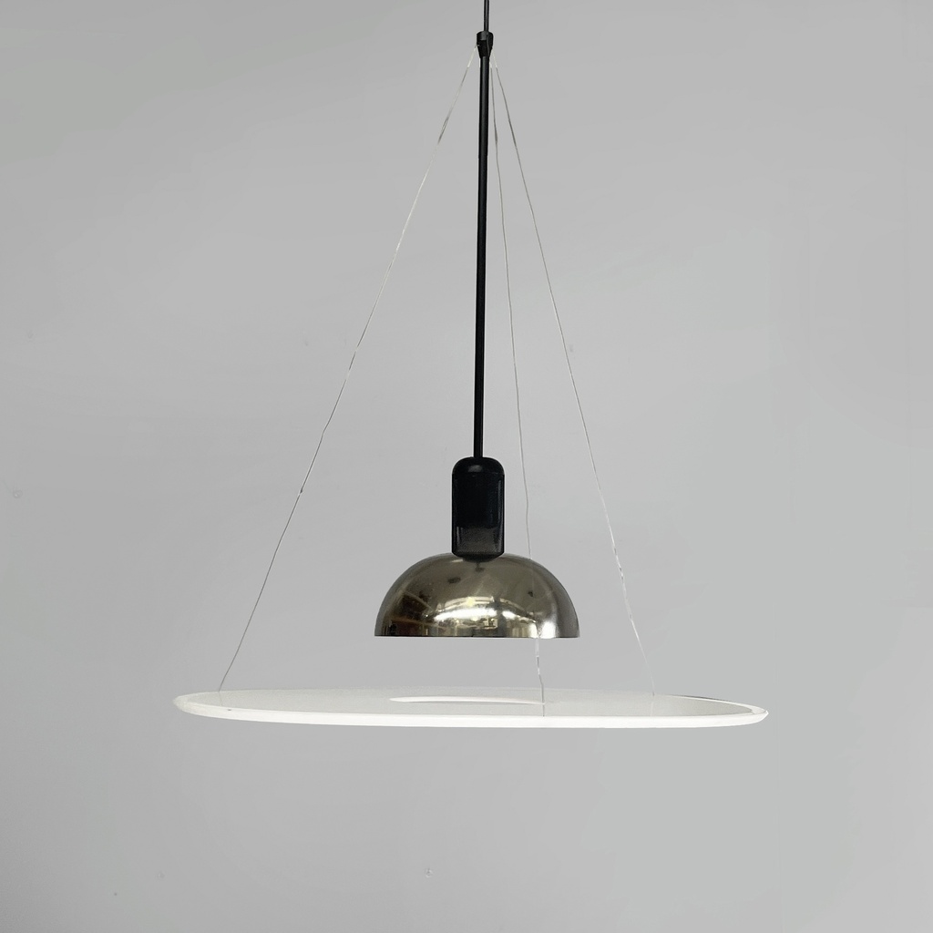 Lampadario Frisbi di Achille Castiglioni per Flos, 1970 ca.
