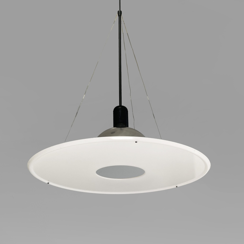 Lampadario Frisbi di Achille Castiglioni per Flos, 1970 ca.