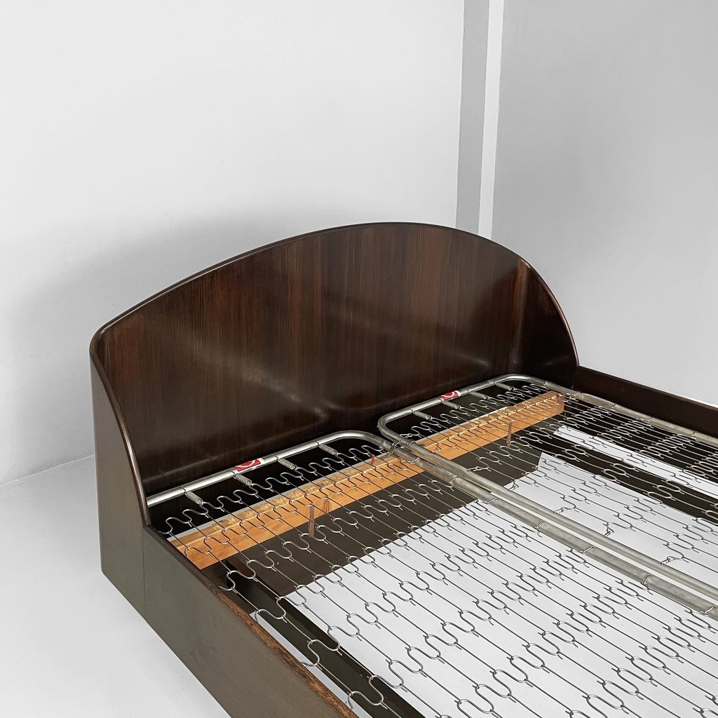 Letto matrimoniale di Franco Albini per Poggi, 1960 ca.