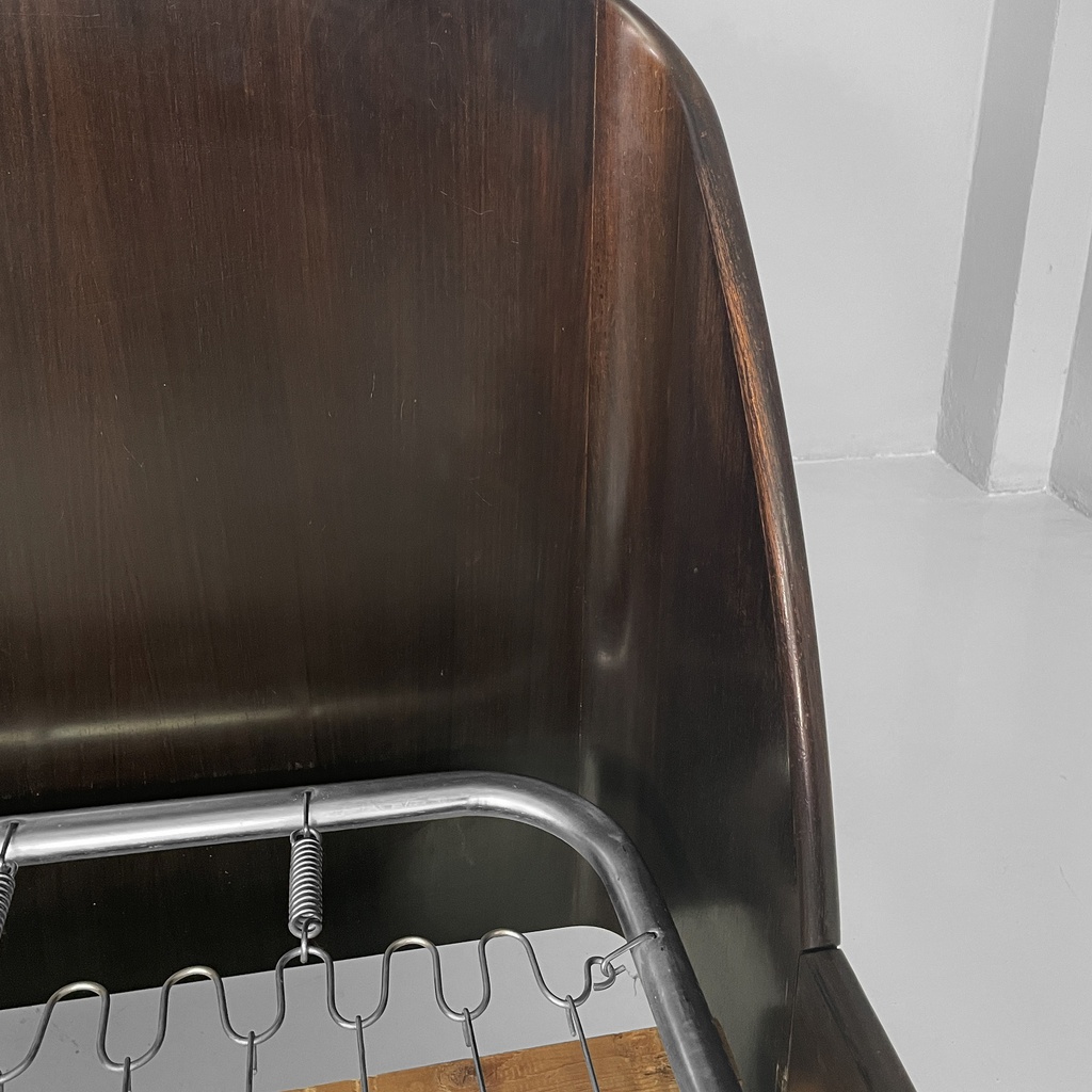 Letto matrimoniale di Franco Albini per Poggi, 1960 ca.