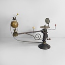 Tellurio meccanico in ghisa e ottone, metà 1800 ca.