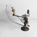 Tellurio meccanico in ghisa e ottone, metà 1800 ca.