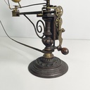 Tellurio meccanico in ghisa e ottone, metà 1800 ca.