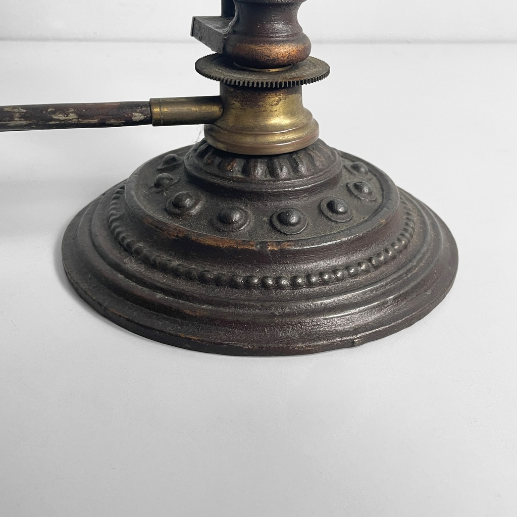 Tellurio meccanico in ghisa e ottone, metà 1800 ca.