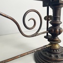 Tellurio meccanico in ghisa e ottone, metà 1800 ca.