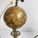 Tellurio meccanico in ghisa e ottone, metà 1800 ca.