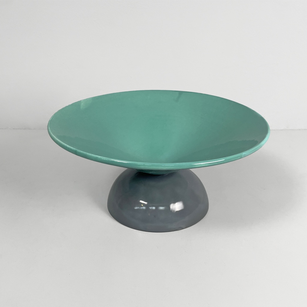 Centrotavola in ceramica di Baldelli, 1990 ca.