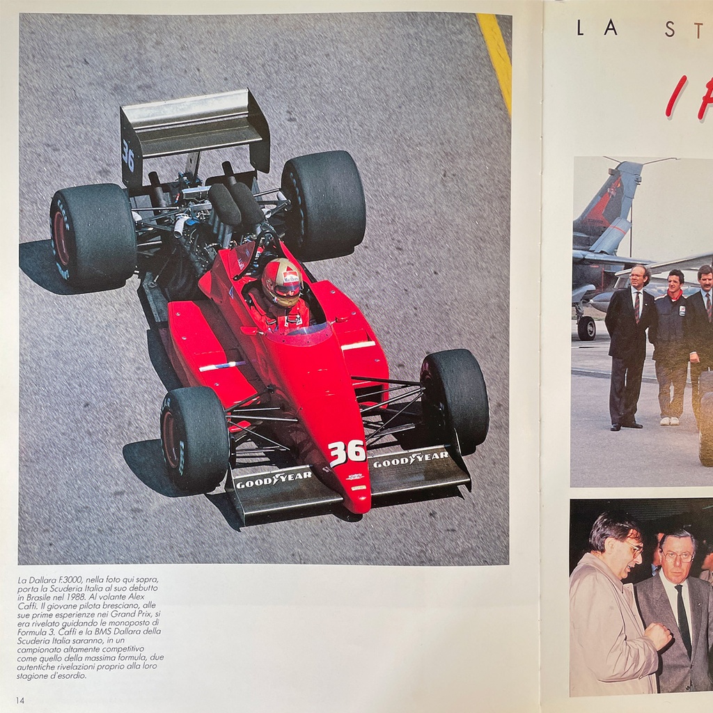 Musetto La Dallara F.3000, 1990 ca.