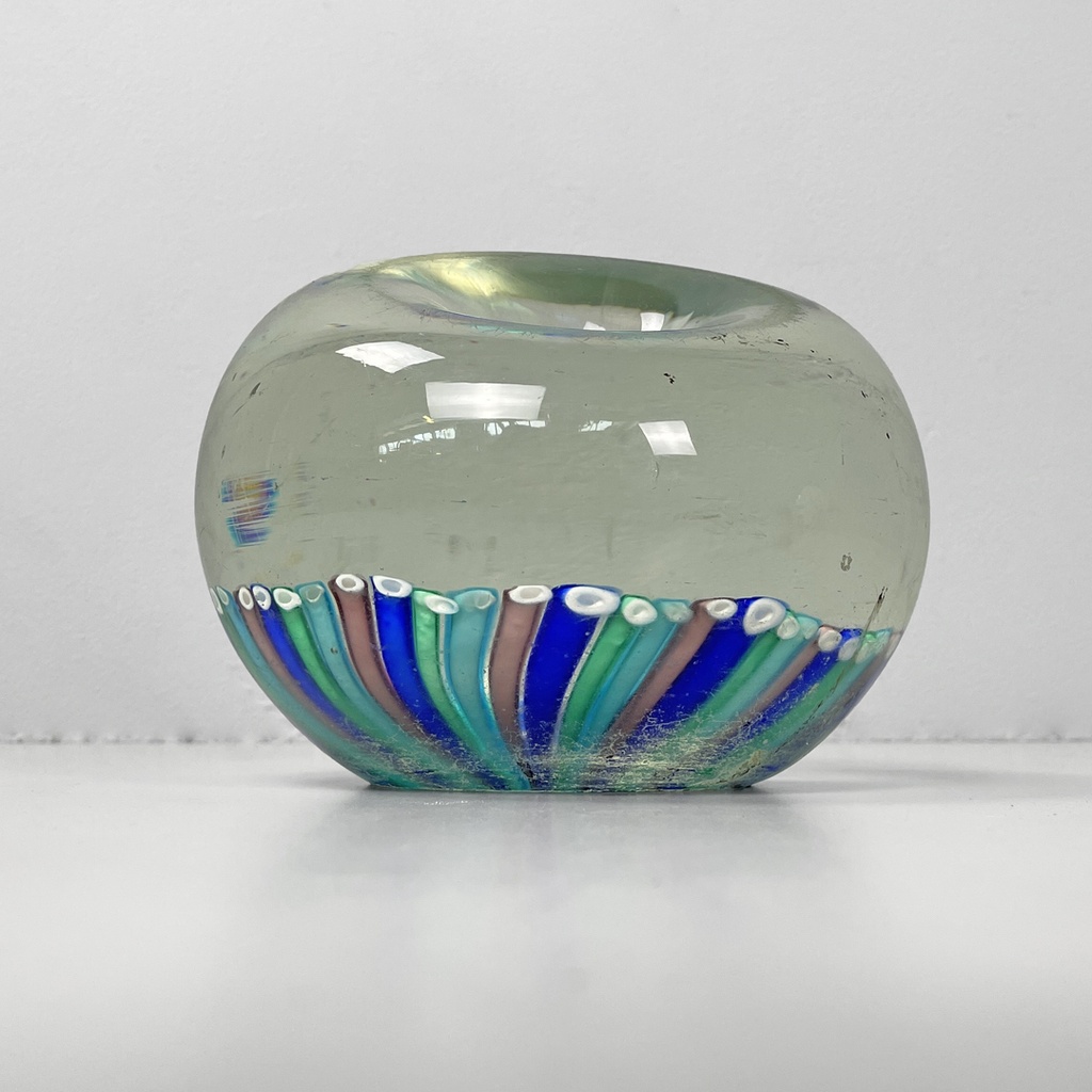 Fermaporta in vetro di Murano, 1980 ca.