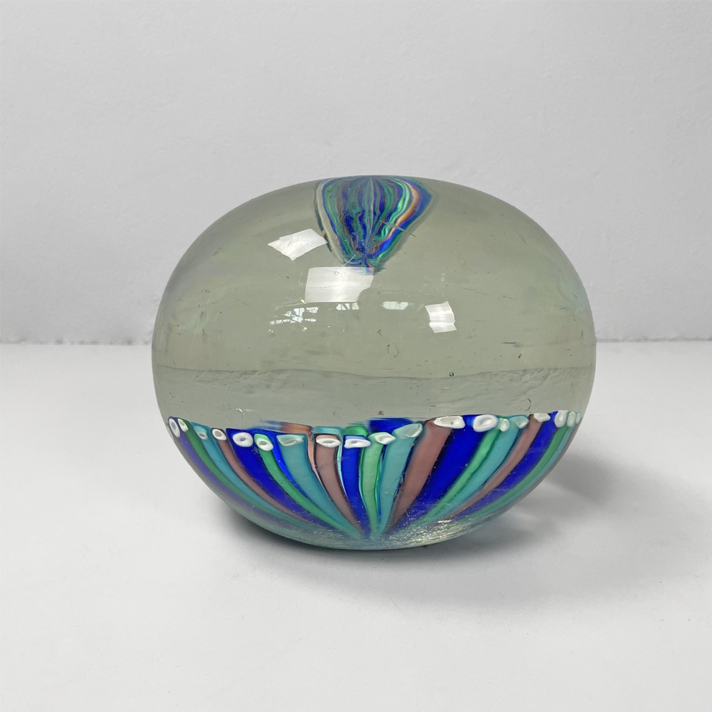 Fermaporta in vetro di Murano, 1980 ca.