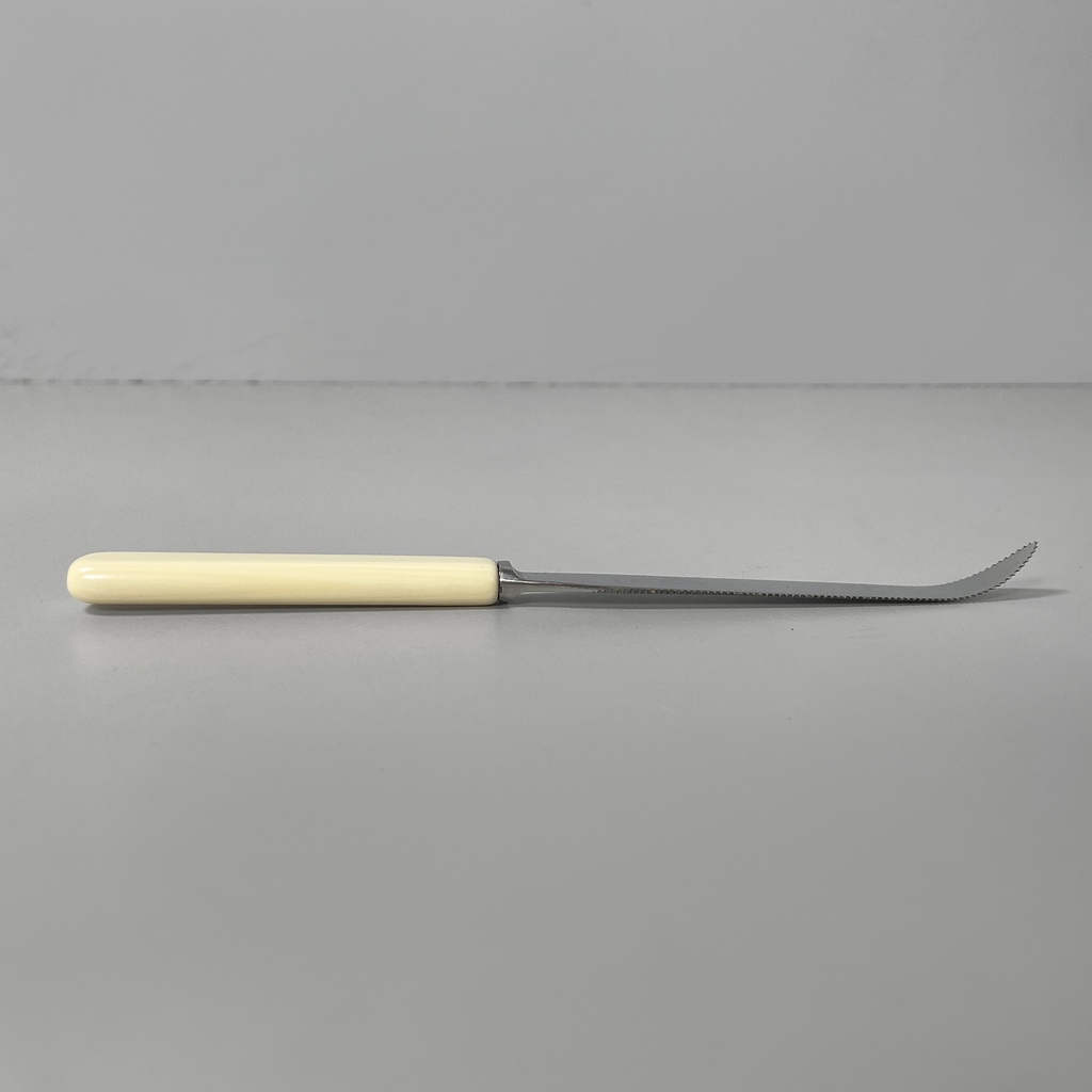 Coltello e cucchiai da pompelmo placcati argento, 1950 ca.
