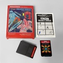Consolle Intellivision e videogioco di Tron deadly discs di Mattel, 1980 ca.