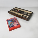 Consolle Intellivision e videogioco di Tron deadly discs di Mattel, 1980 ca.