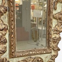 Specchiere in legno dorato e verde chiaro, 1900 ca.