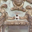 Specchiere in legno dorato e verde chiaro, 1900 ca.