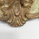 Specchiere in legno dorato e verde chiaro, 1900 ca.