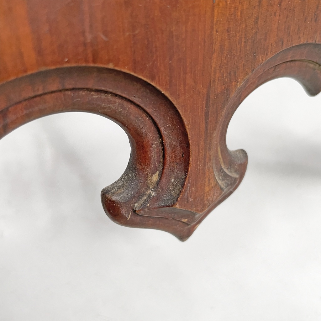 Tavolo da caffè in legno con ruote, 1800 ca.