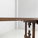 Tavolo da caffè in legno con ruote, 1800 ca.