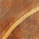 Tavolo da caffè in legno con ruote, 1800 ca.