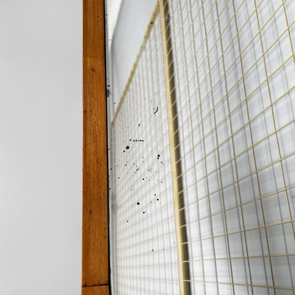 Consolle in legno e specchio, 1940 ca.