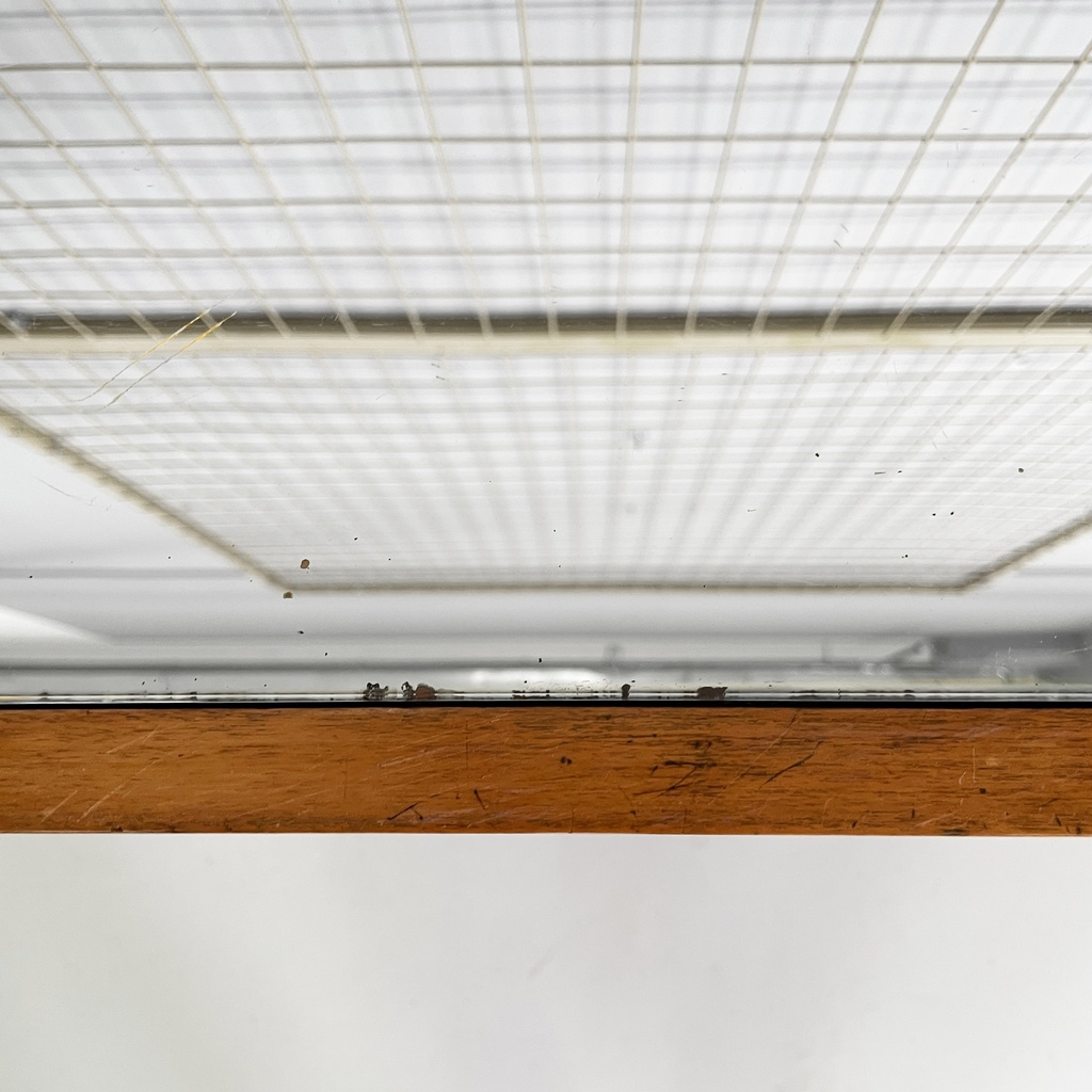 Consolle in legno e specchio, 1940 ca.