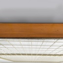 Consolle in legno e specchio, 1940 ca.