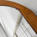 Consolle in legno e specchio, 1940 ca.