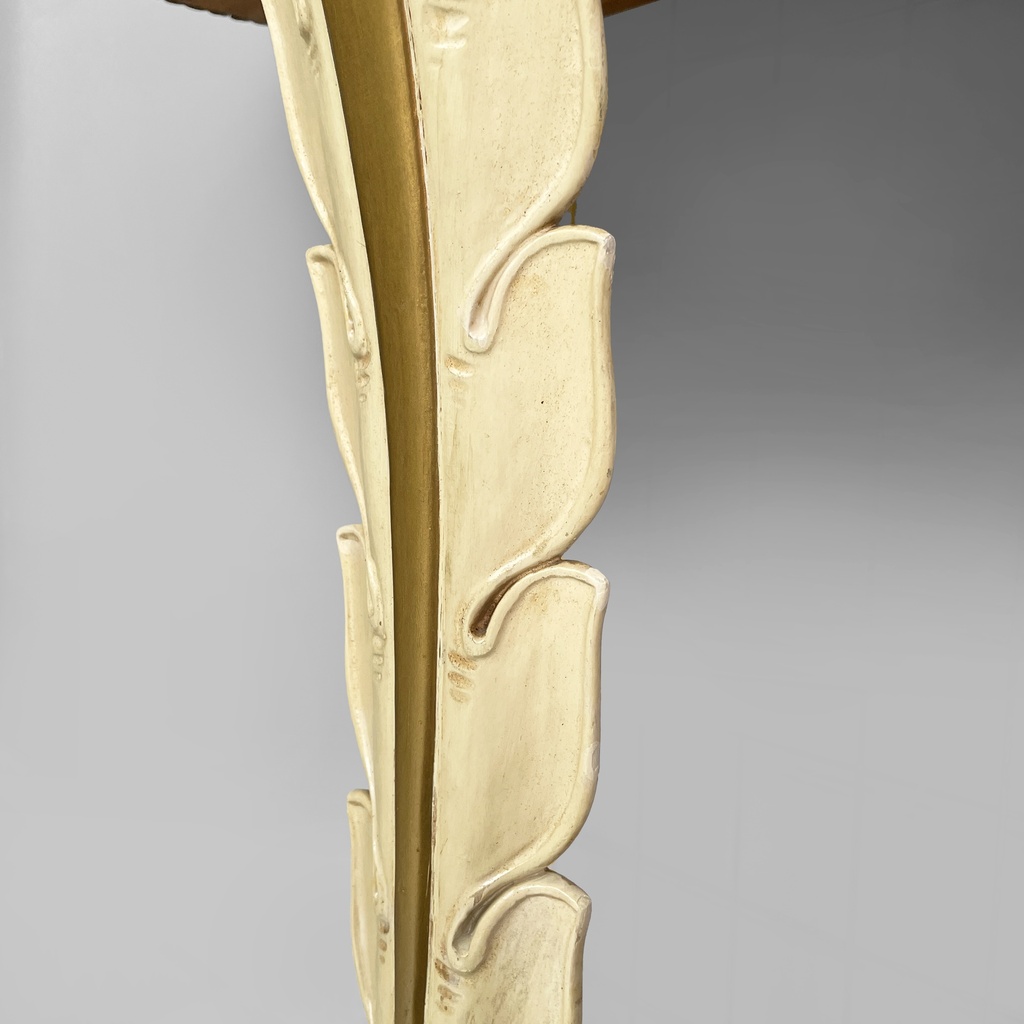 Consolle in legno e specchio, 1940 ca.