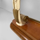Consolle in legno e specchio, 1940 ca.