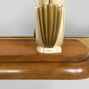 Consolle in legno e specchio, 1940 ca.