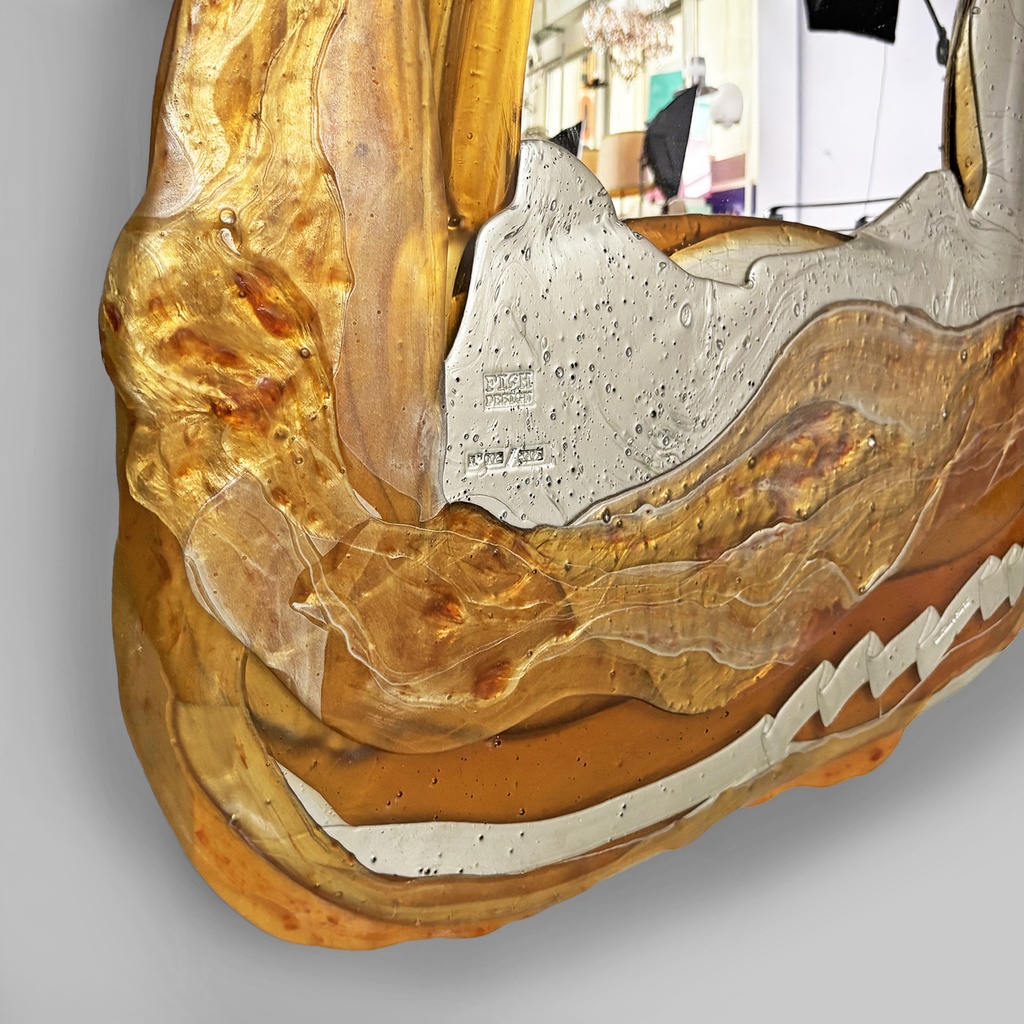 Specchio da parete di Gaetano Pesce per Fish Design, 2005