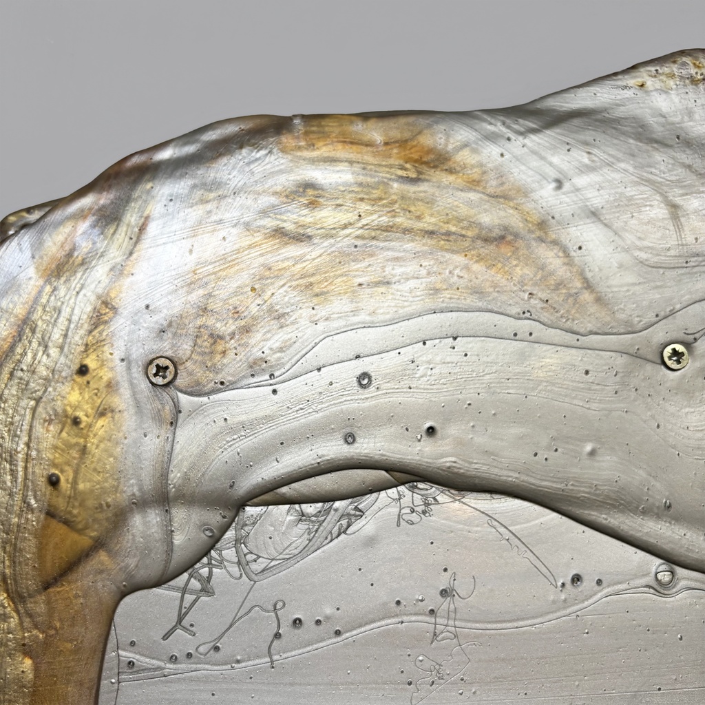 Specchio da parete di Gaetano Pesce per Fish Design, 2005