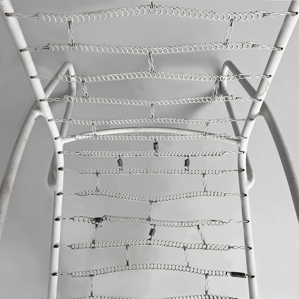 Poltrone da giardino in ferro, 1960 ca.