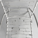 Poltrone da giardino in ferro, 1960 ca.