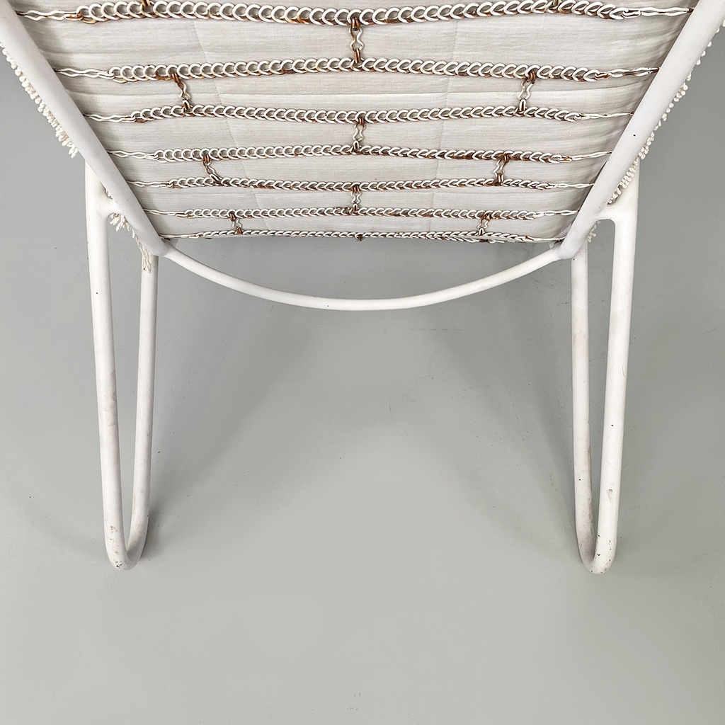 Poltrone da giardino in ferro, 1960 ca.