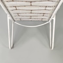 Poltrone da giardino in ferro, 1960 ca.