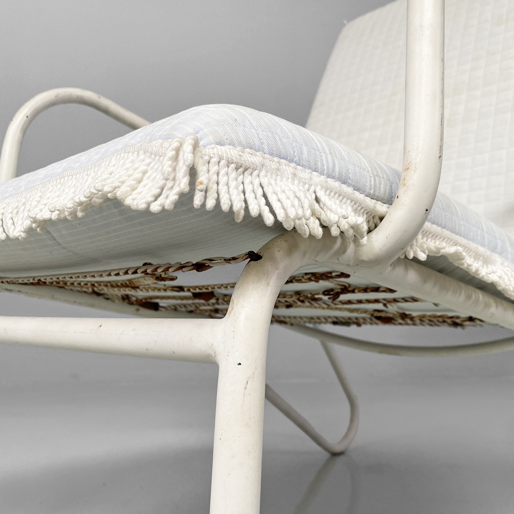 Poltrone da giardino in ferro, 1960 ca.