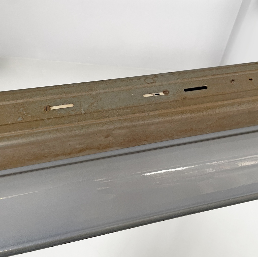 Lampadario in metallo con catena, 1940 ca.