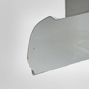 Lampadario in metallo con catena, 1940 ca.